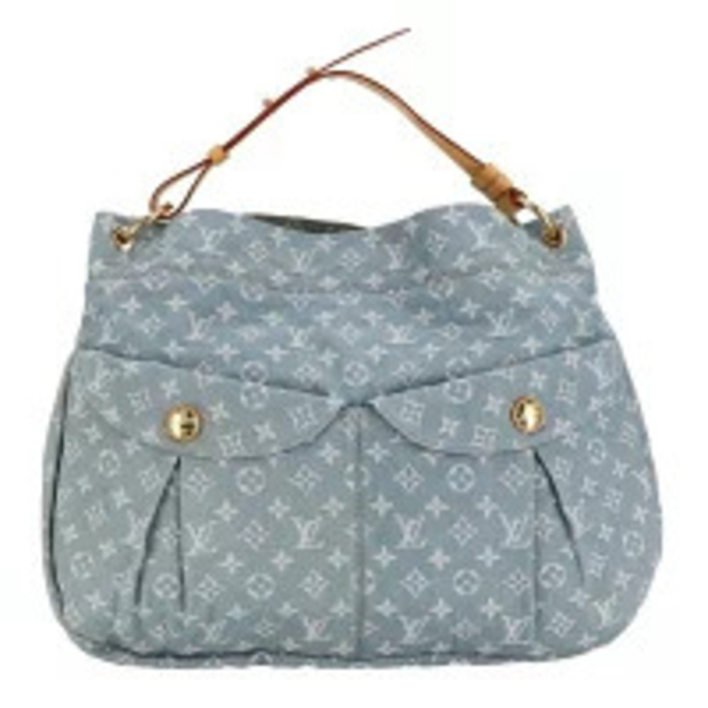 LOUIS VUITTON Daily Blue Clair Monogram Denim B